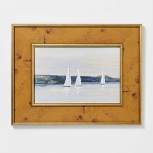 Trending 18”x14” Sailboat Wall Art — Threshold designed with Studio McGee